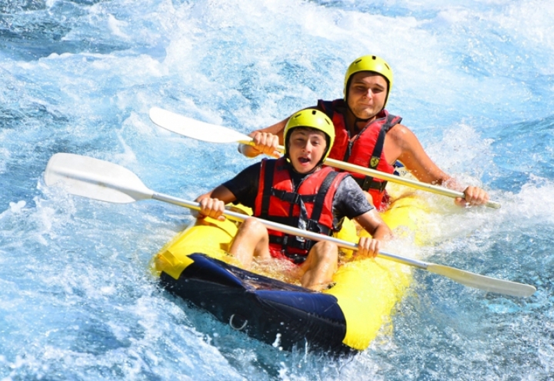 Köprülü Kanyonda Rafting Açık Büfe Yemek Sigorta Ekipman Dahil Doyasıya Eğlence